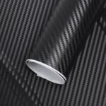 Folie colantare auto Carbon 3D - Negru (3m x 1,27m)