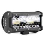 Proiector LED pentru Off-Road, ATV, SSV, cu doua fluxuri de lumina, culoare 6500K, 120W, tensiune 9 - 36V, dimensiuni 170 x 74 x 63 mm