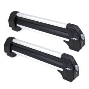 AMIO – Suport Schi sau Snowboard cu prindere pe barele transversale, 570mm, model SSR 01S