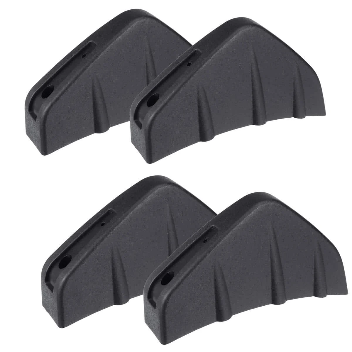 AVEX – Set 4 ornamente Tuning tip "SPLITTER" pentru bara spate, culoare Neagra