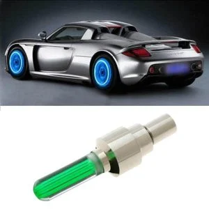 AVEX – Set 2 Capace Valva cu LED Verde, cu senzor de lumina si miscare