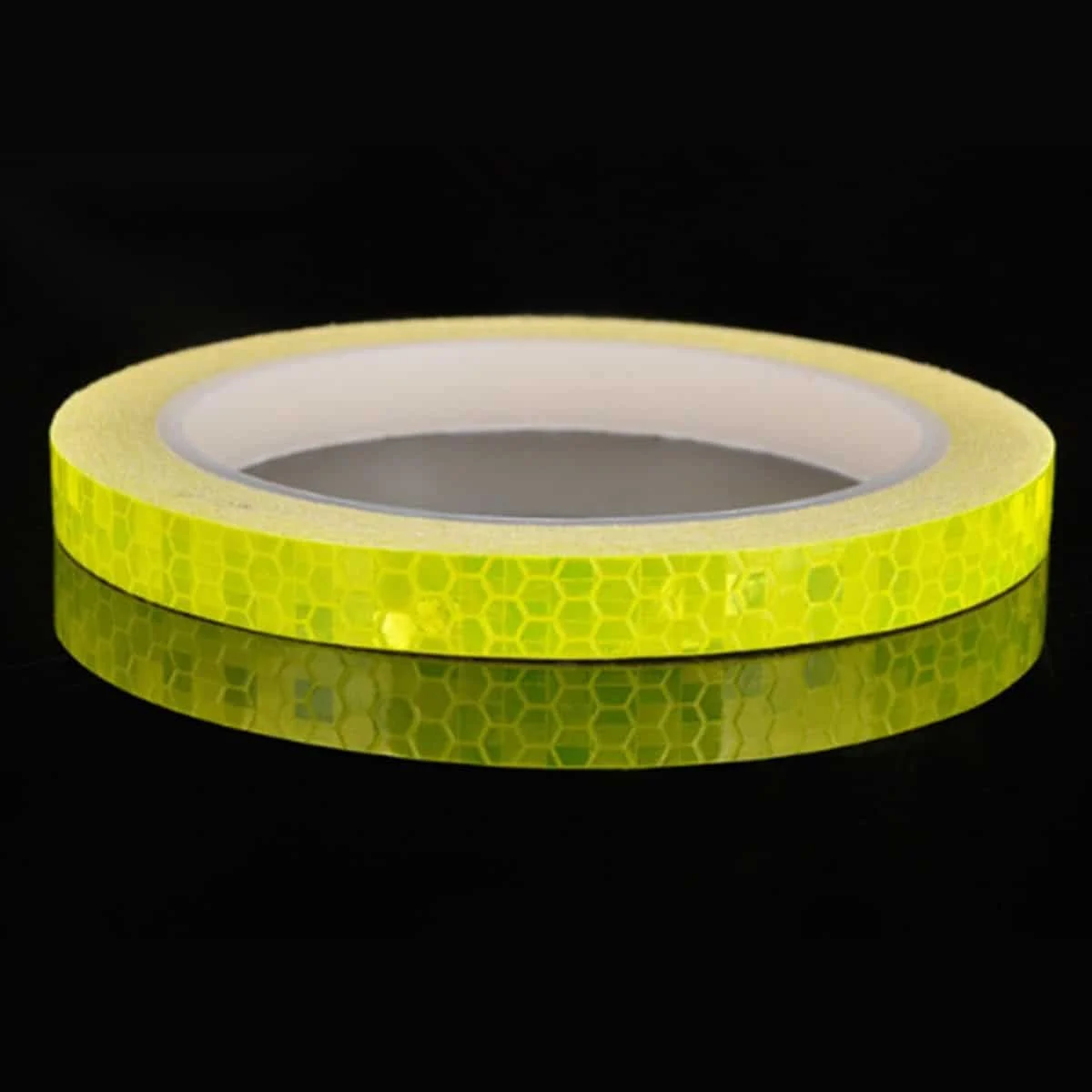 AVEX – 2 x Sticker Reflectorizant "OUTLINE DECO", culoare GALBEN, dimensiune 1cm x 8m