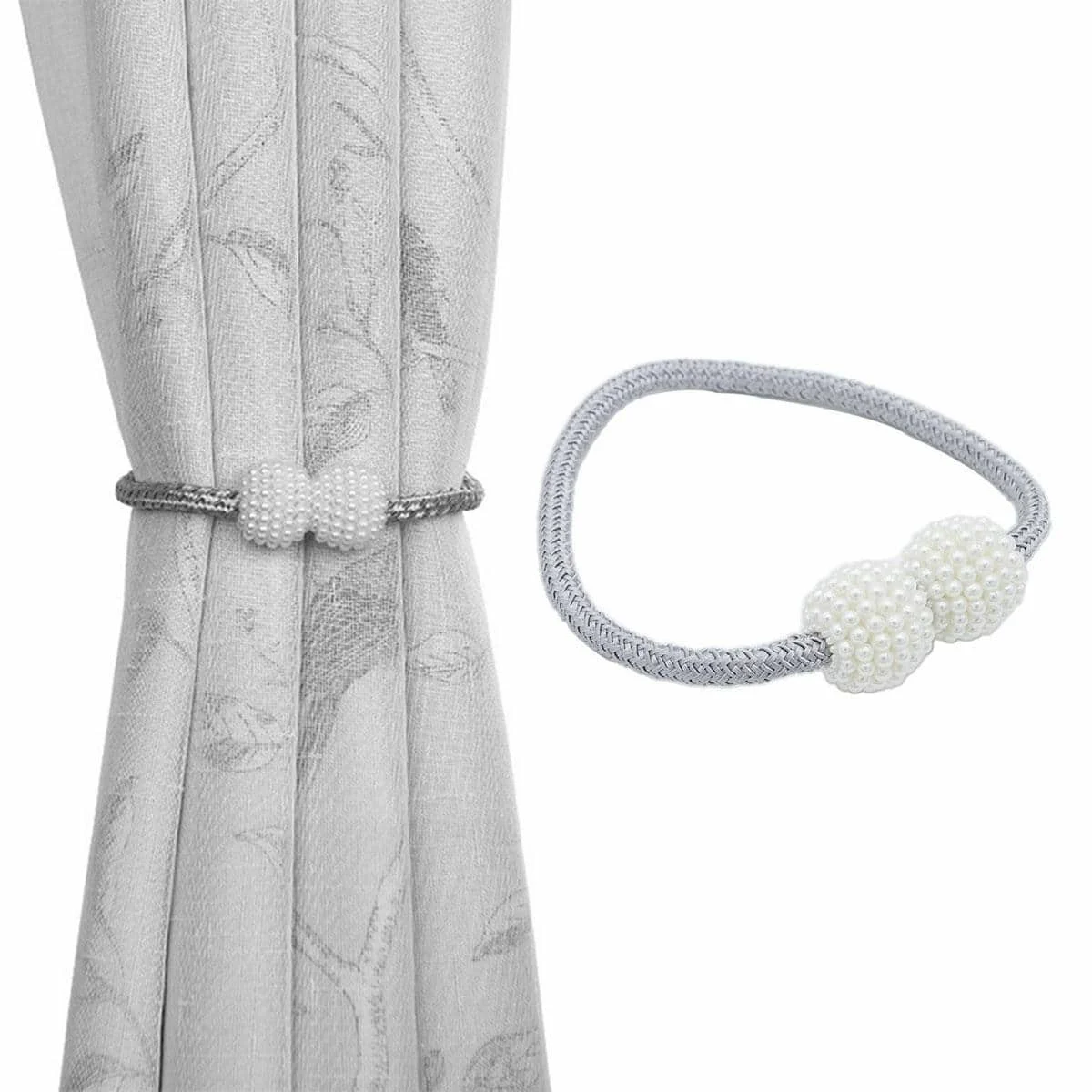 AVEX – Bratara magnetica de prindere perdele/draperii, model PEARLS