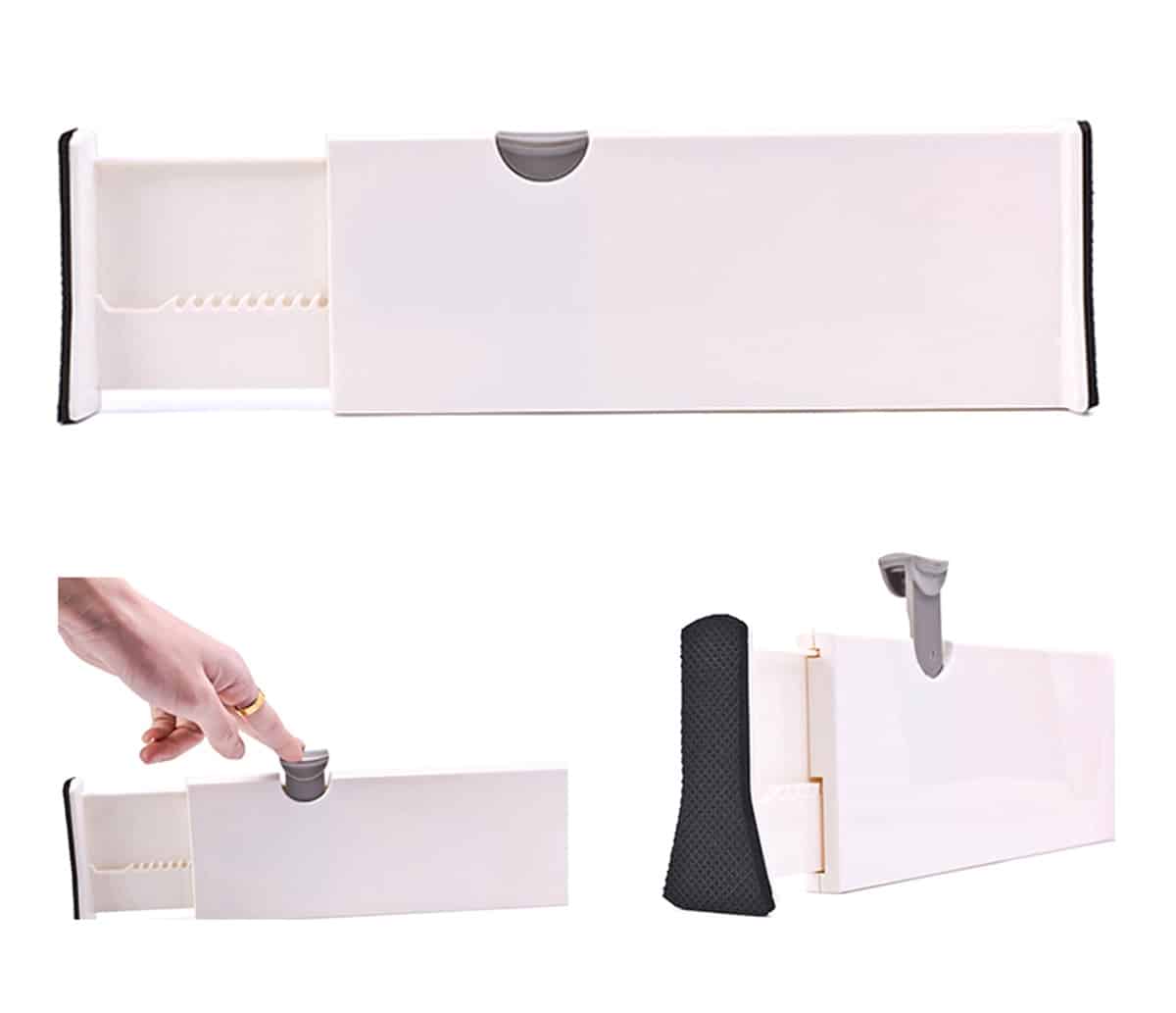 AVEX – Organizator pliabil, reglabil pentru sertare, de la 27cm 44cm