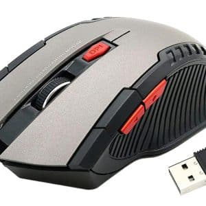 AVEX – Mouse Optic Gaming Wireless, 1600 DPI, culoare Silver