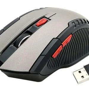 AVEX – Mouse Optic Gaming Wireless, 1600 DPI, culoare Silver