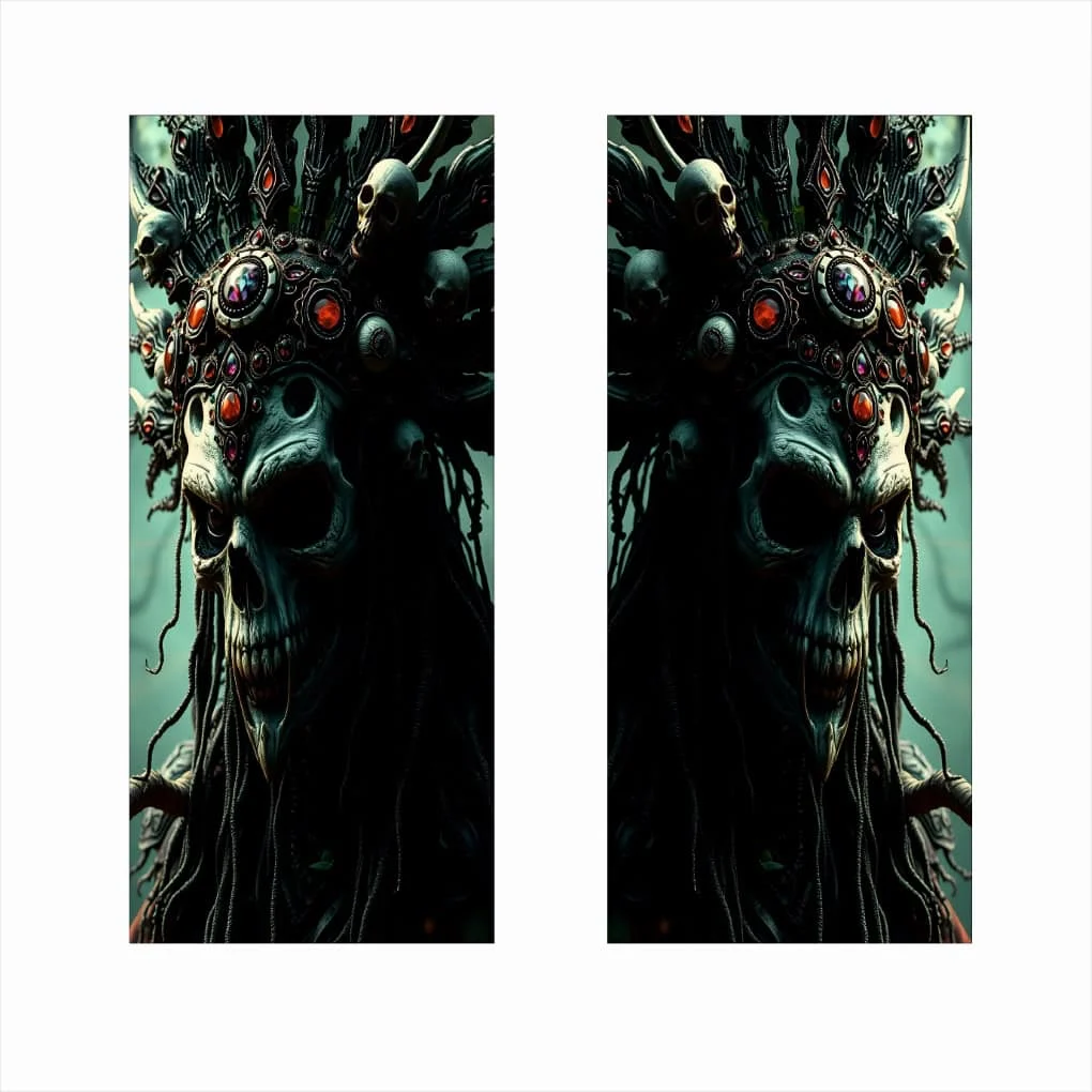 AVEX – Set 2 stickere decorative pentru stalpii usilor, print autoadeziv de inalta rezolutie, dimensine 2 buc x 50 x 22 cm , cod: AVX…