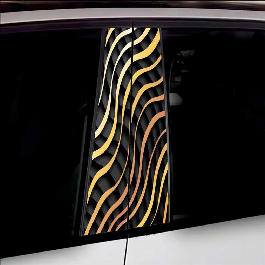 AVEX – Set 2 stickere decorative pentru stalpii usilor, print autoadeziv de inalta rezolutie, dimensine 2 buc x 50 x 22 cm , cod: AVX…