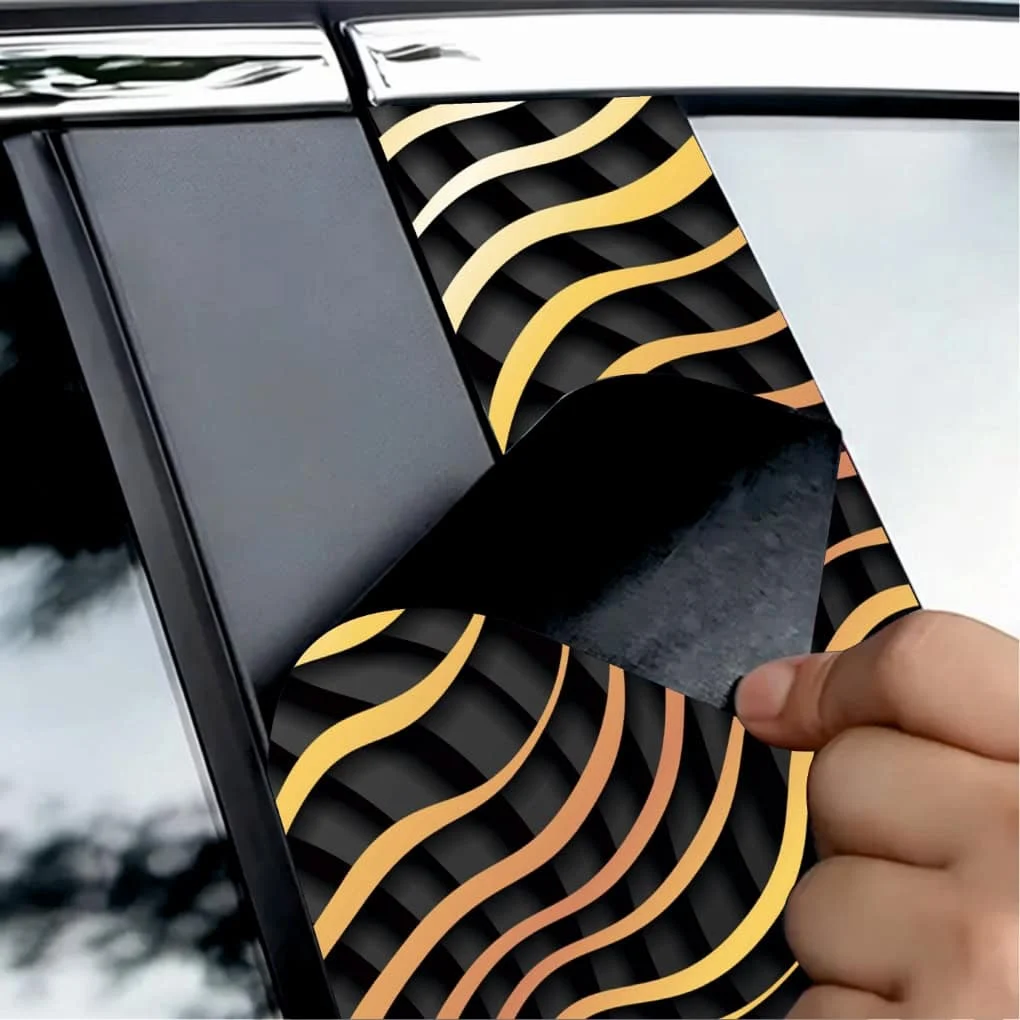 AVEX – Set 2 stickere decorative pentru stalpii usilor, print autoadeziv de inalta rezolutie, dimensine 2 buc x 50 x 22 cm , cod: AVX…