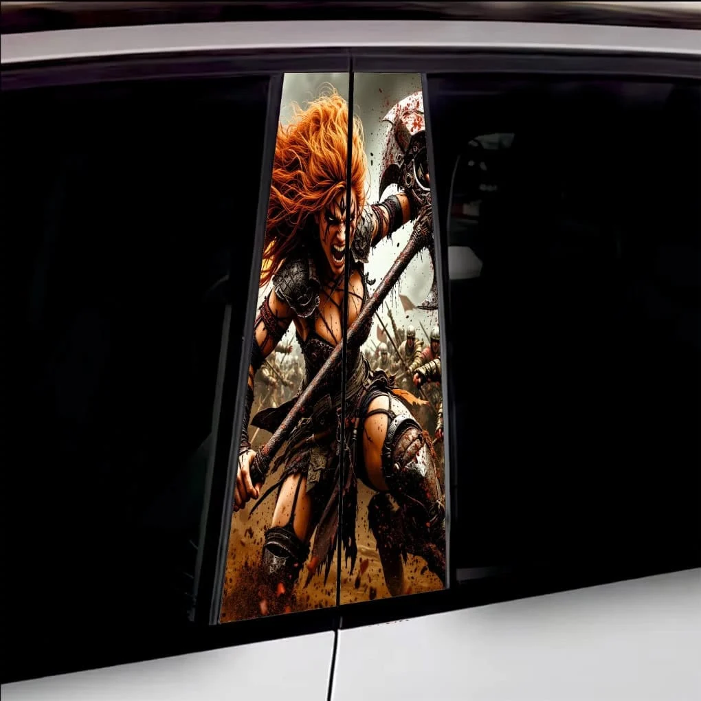 AVEX – Set 2 stickere decorative pentru stalpii usilor, print autoadeziv de inalta rezolutie, dimensine 2 buc x 50 x 22 cm , cod: AVX…