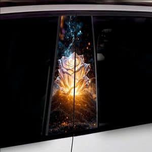 AVEX – Set 2 stickere decorative pentru stalpii usilor, print autoadeziv de inalta rezolutie, dimensine 2 buc x 50 x 22 cm , cod: AVX…