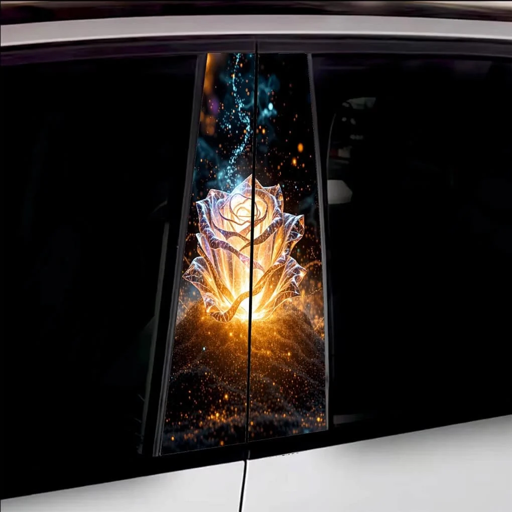 AVEX – Set 2 stickere decorative pentru stalpii usilor, print autoadeziv de inalta rezolutie, dimensine 2 buc x 50 x 22 cm , cod: AVX…