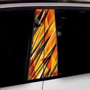 AVEX – Set 2 stickere decorative pentru stalpii usilor, print autoadeziv de inalta rezolutie, dimensine 2 buc x 50 x 22 cm , cod: AVX…