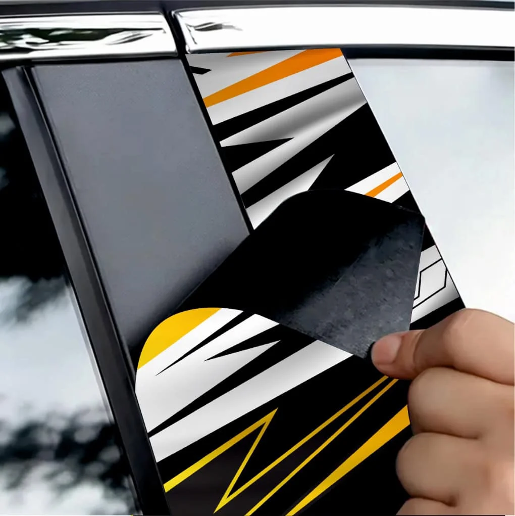 AVEX – Set 2 stickere decorative pentru stalpii usilor, print autoadeziv de inalta rezolutie, dimensine 2 buc x 50 x 22 cm , cod: AVX…