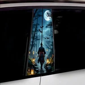 AVEX – Set 2 stickere decorative pentru stalpii usilor, print autoadeziv de inalta rezolutie, dimensine 2 buc x 50 x 22 cm , cod: AVX…
