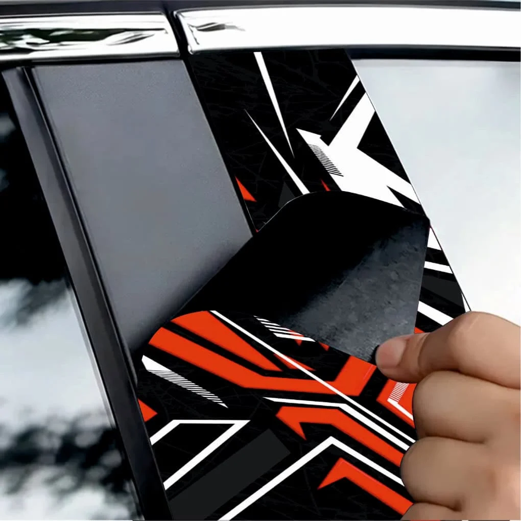 AVEX – Set 2 stickere decorative pentru stalpii usilor, print autoadeziv de inalta rezolutie, dimensine 2 buc x 50 x 22 cm , cod: AVX…