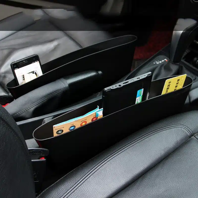 AVEX – Set 2 organizatoare auto de tip "buzunar", montaj intre scaun si consola centrala, dimensiune 35 x 11 cm