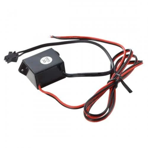 AVEX – Fir Neon Auto "EL Wire" culoare Verde Fluorescent, lungime 5M, alimentare 12V, droser inclus