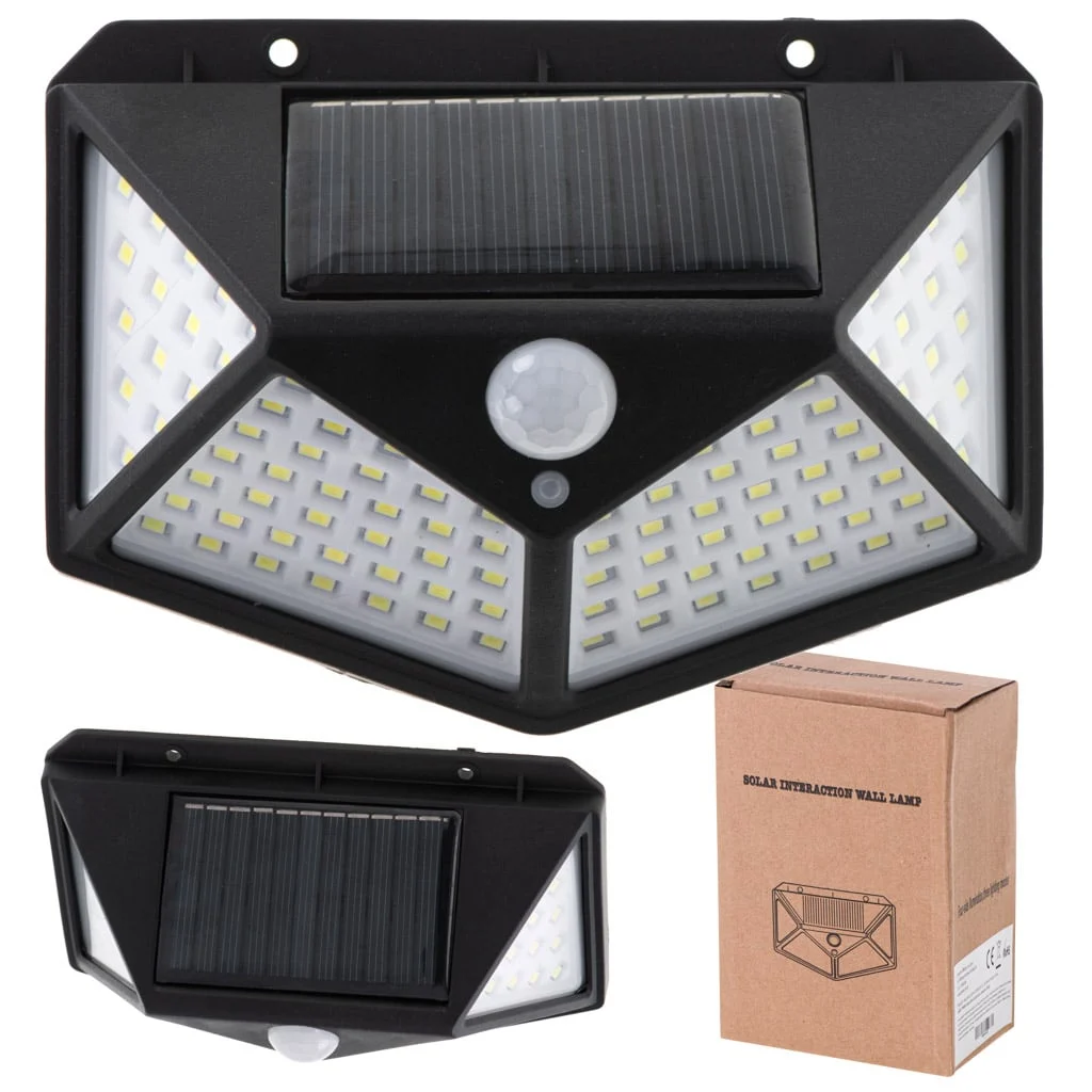 AVEX – Lampa Solara LED cu senzor crepuscular si senzor de miscare
