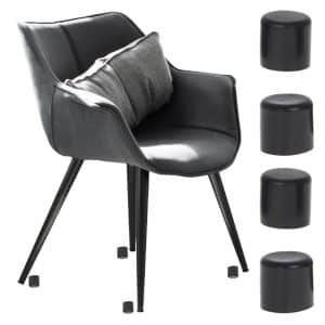 AVEX – Set 4 buc. protectii anti zgarieturi picioare scaun, diametru 22mm, culoare neagra