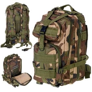 AVEX – Rucsac Tactic Militar, culoare CAMO, capacitate 25l