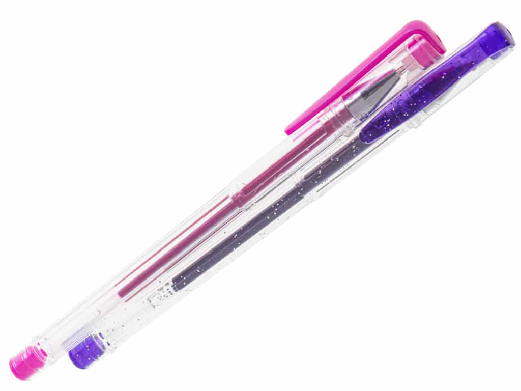 AVEX – Set 50 piese, Pixuri cu gel multicolor cu sclipici (glitter)