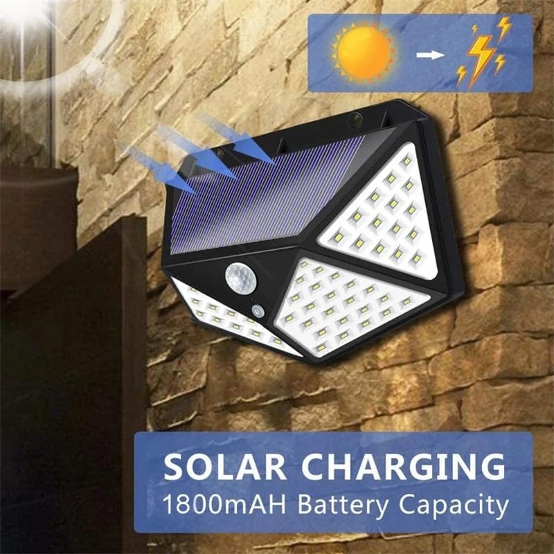 AVEX – Lampa Solara LED cu senzor crepuscular si senzor de miscare