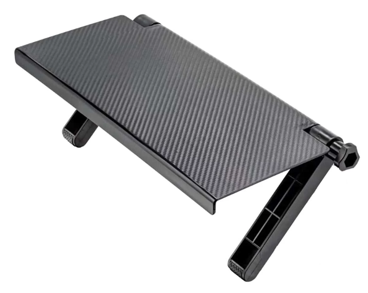 AVEX – Etajera TV / Monitor din ABS, reglabila, dimensiune 33 x 16.5 cm