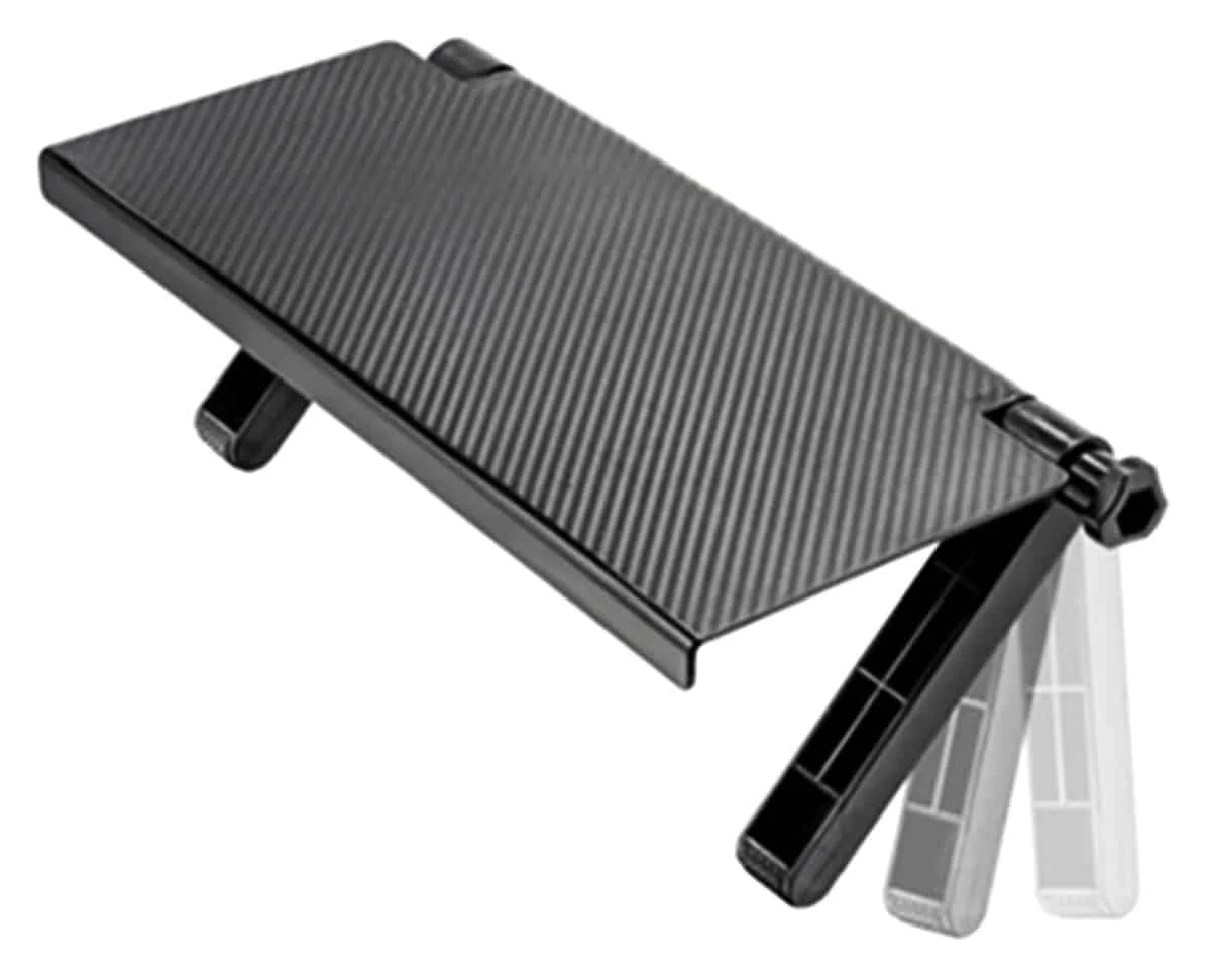 AVEX – Etajera TV / Monitor din ABS, reglabila, dimensiune 33 x 16.5 cm