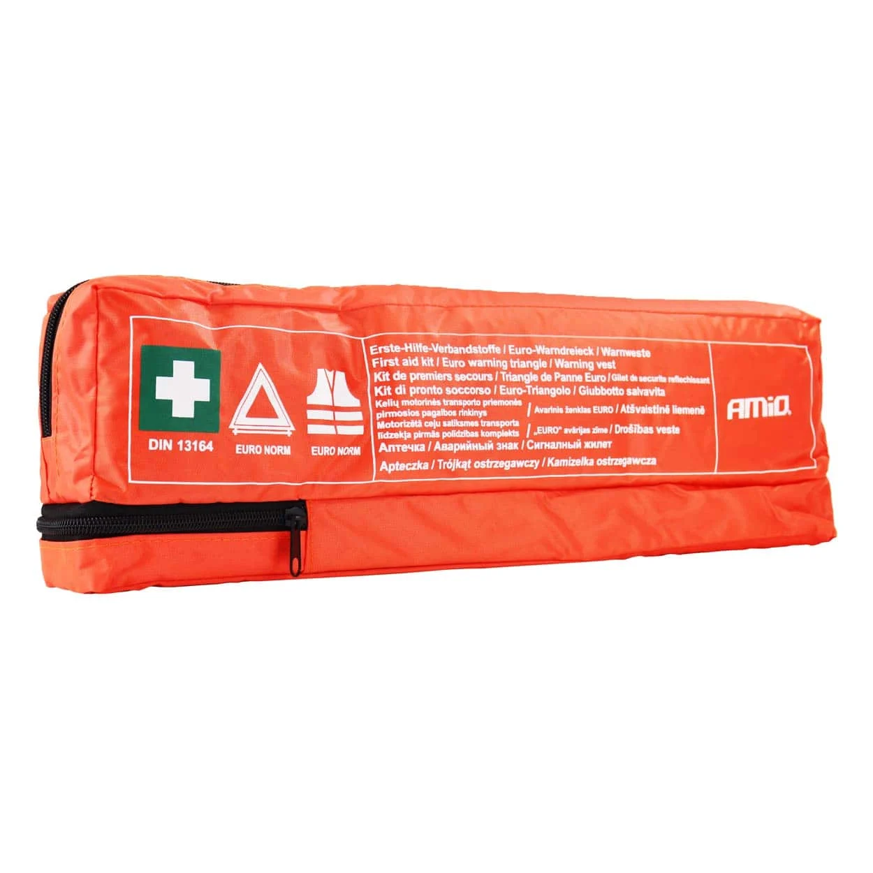 AMIO – Set Siguranta Auto COMBI PLUS (trusa prim ajutor, triunghi reflectorizant, vesta)