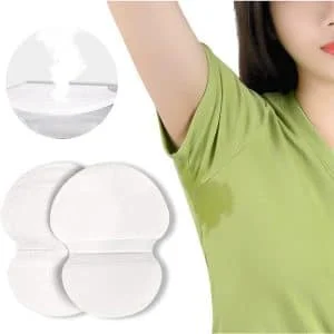 AVEX – 5 x Seturi tampoane anti transpiratie, culoare Alba
