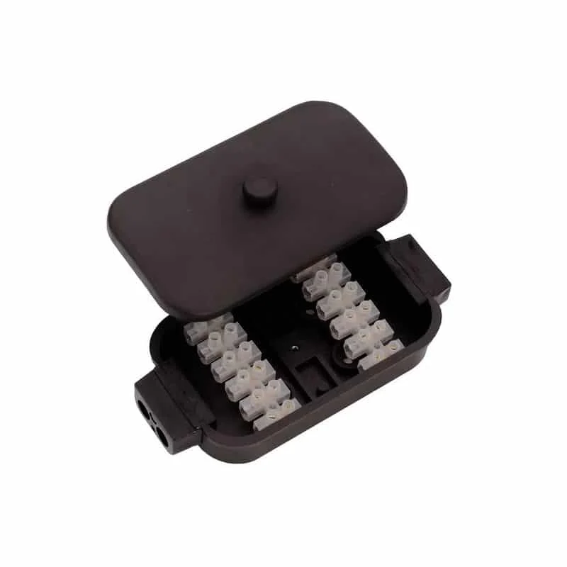 AMIO – Cutie electrica, ermetica cu 12 conectori pentru remorci sau alte aplicatii