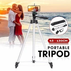 AVEX – Trepied fotografic din aluminiu, compact, cu suport mobil 3D + Telecomanda Bluetooth