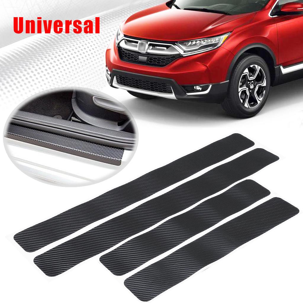 AVEX – Set 4 bucati protectie praguri Carbon 3D Universal culoare neagra