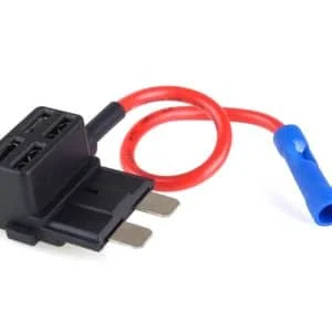 AMIO – Splitter adaptor siguranta suplimentara compatibil sigurante 2 x STANDARD, max. 20A