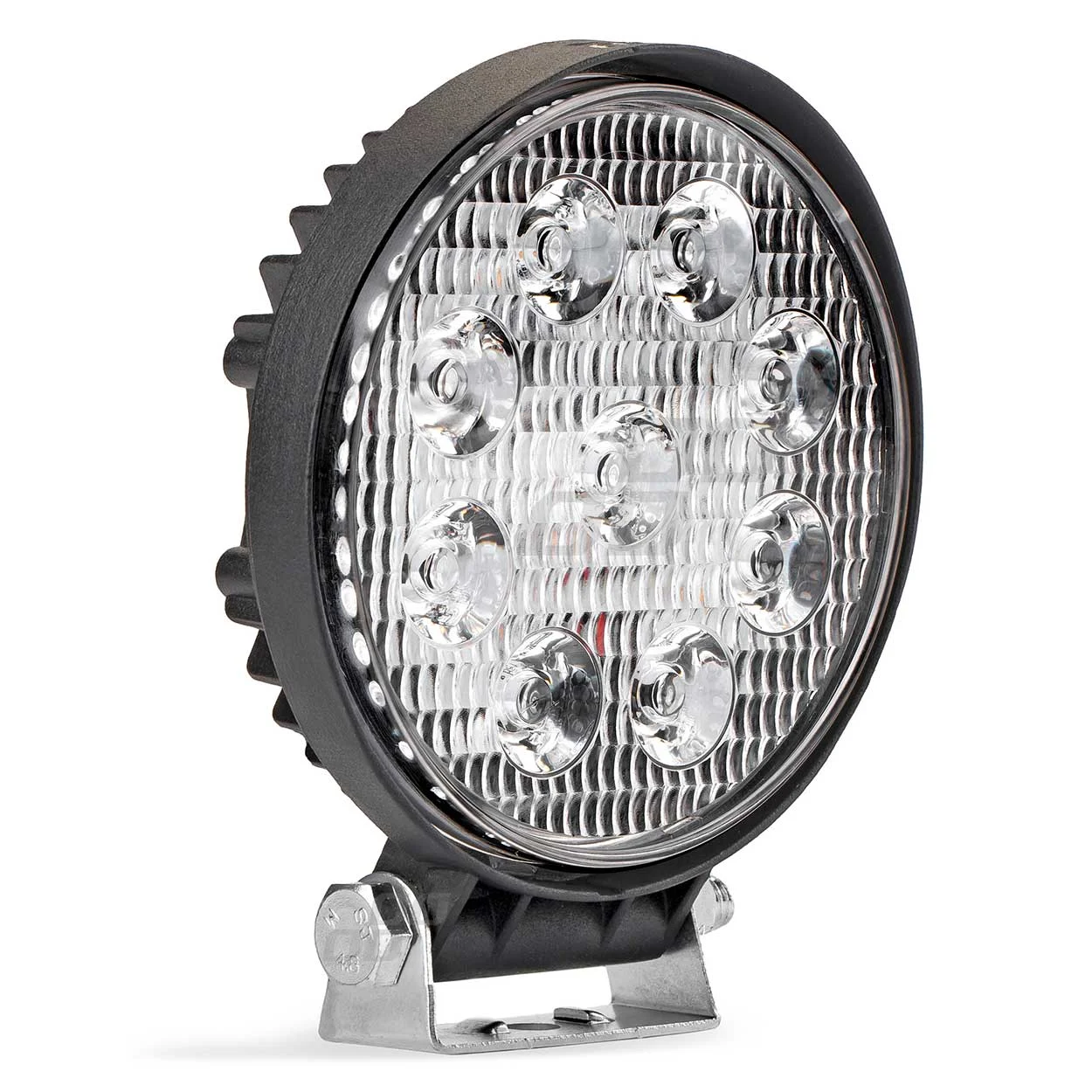 AMIO – Proiector LED pentru Off Road, ATV, SSV, culoare 6500K, LED FLOOD, 27W, tensiune 9 36V, diametru Ø110 mm