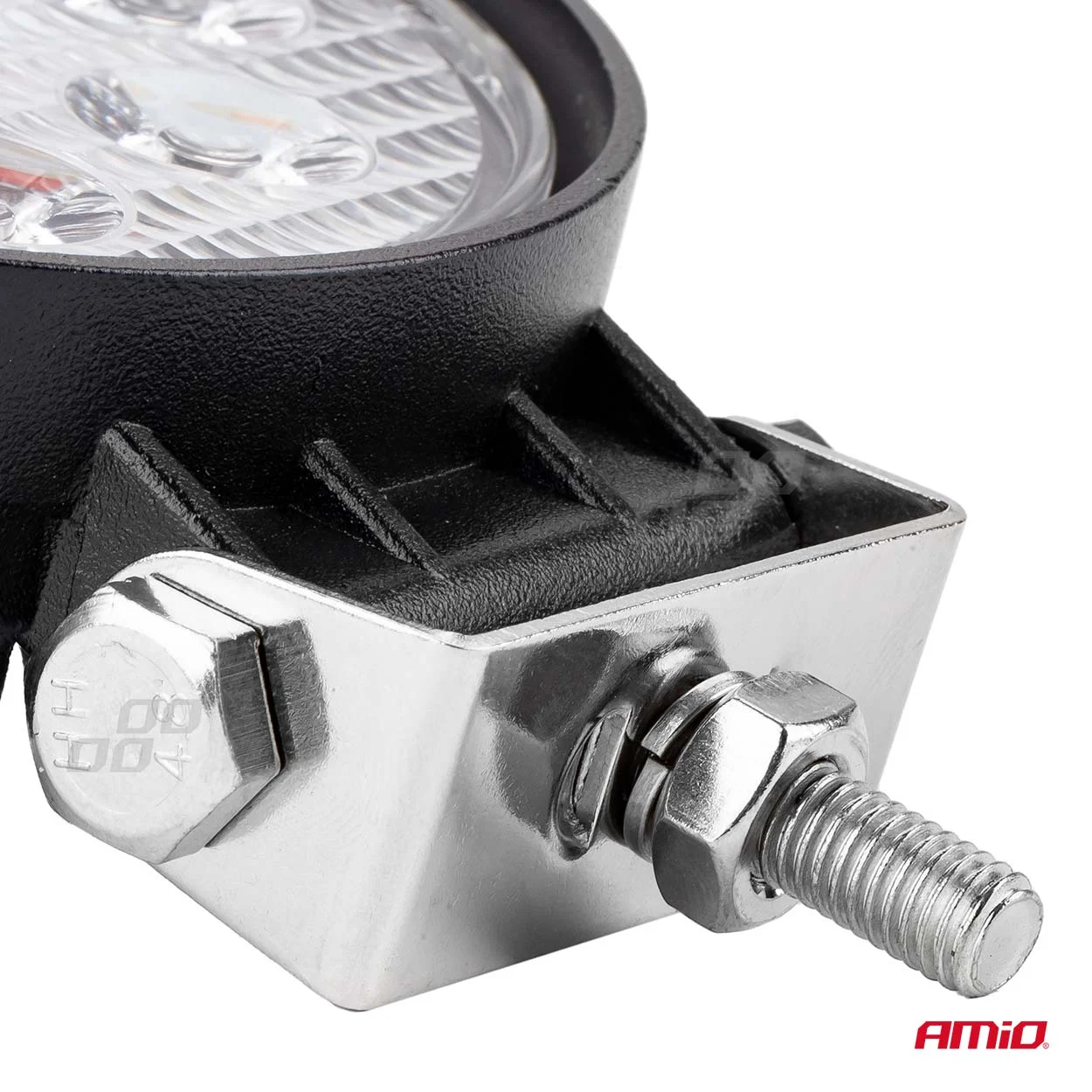 AMIO – Proiector LED pentru Off Road, ATV, SSV, culoare 6500K, LED FLOOD, 27W, tensiune 9 36V, diametru Ø110 mm