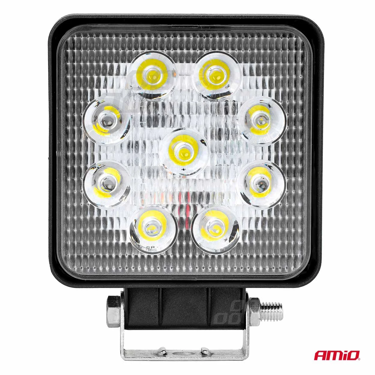 AMIO – Proiector LED pentru Off Road, ATV, SSV, culoare 6500K, LED FLOOD,, tensiune 9 36V, dimensiune, 110 x 110 mm