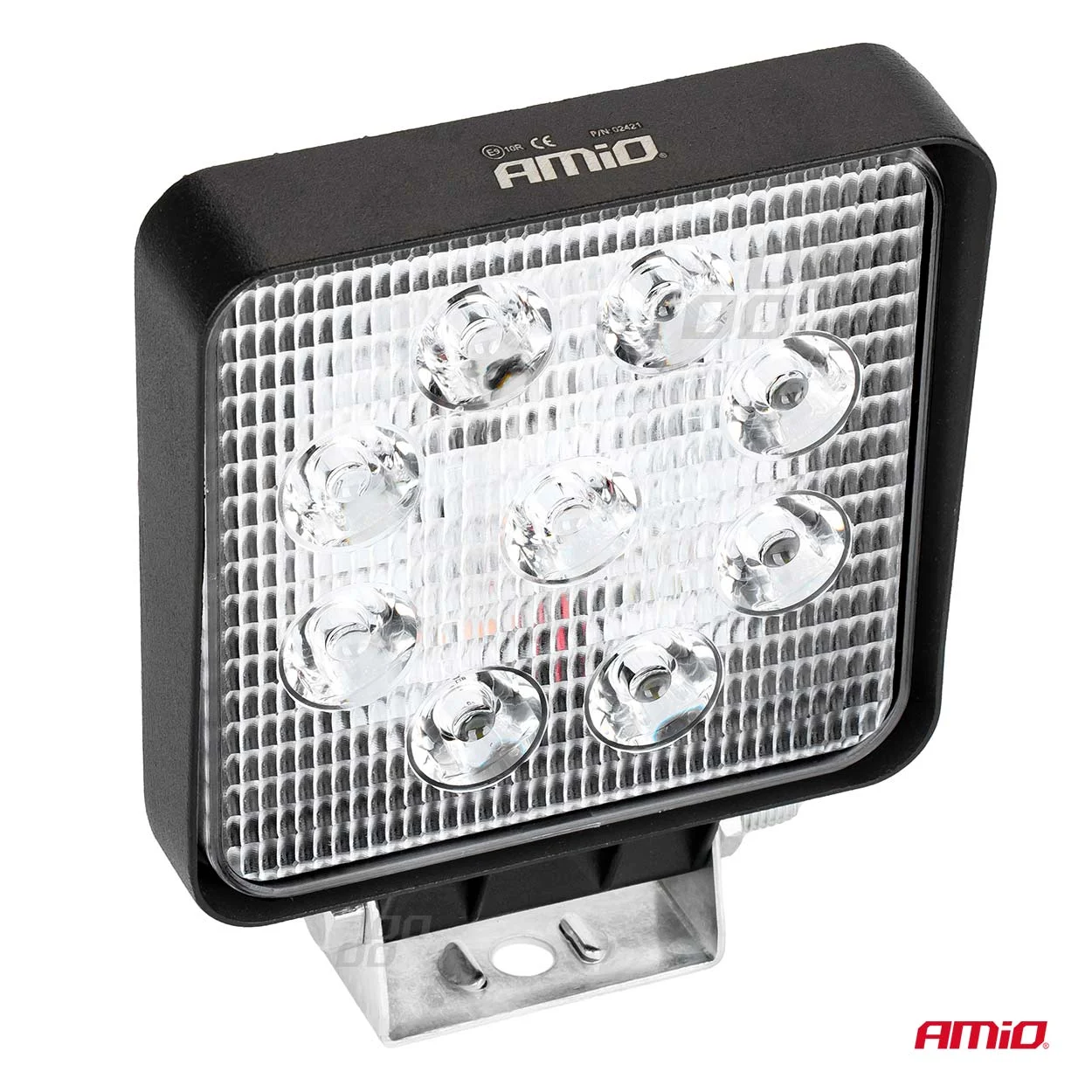 AMIO – Proiector LED pentru Off Road, ATV, SSV, culoare 6500K, LED FLOOD,, tensiune 9 36V, dimensiune, 110 x 110 mm