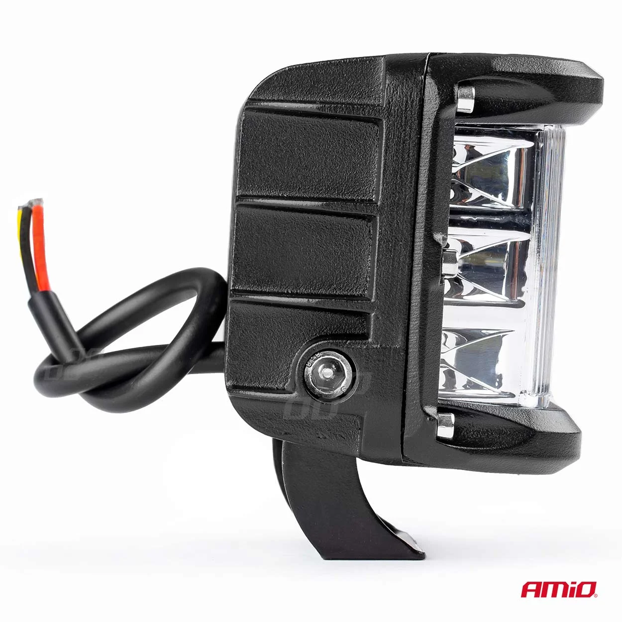 AMIO – Proiector LED pentru Off Road, ATV, SSV, culoare 6500K, cu doua functii, tensiune 9 36V, dimensiune, 110 x 75 mm