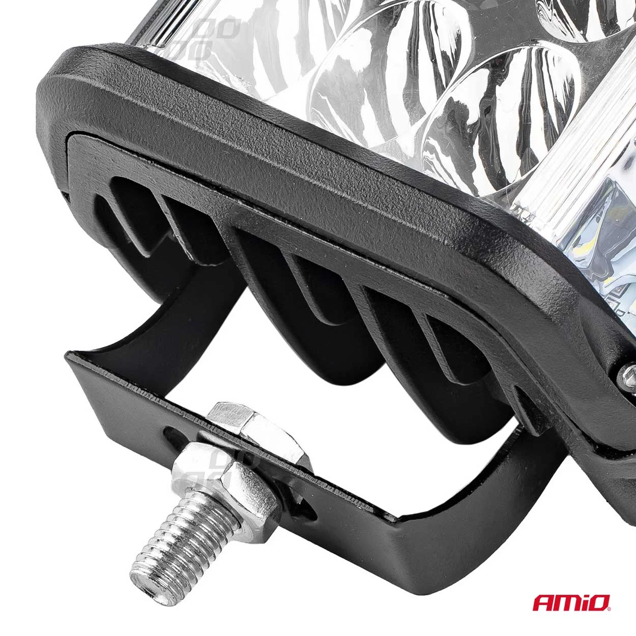 AMIO – Proiector LED pentru Off Road, ATV, SSV, culoare 6500K, cu doua functii, tensiune 9 36V, dimensiune, 110 x 75 mm