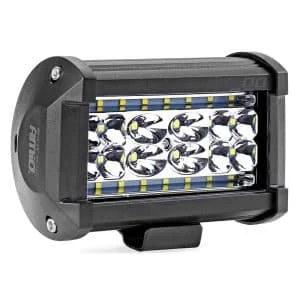 AMIO – Proiector LED pentru Off Road, ATV, SSV, culoare 6500K, 28 LED uri, tensiune 9 36V, dimensiune 136 x 80 mm