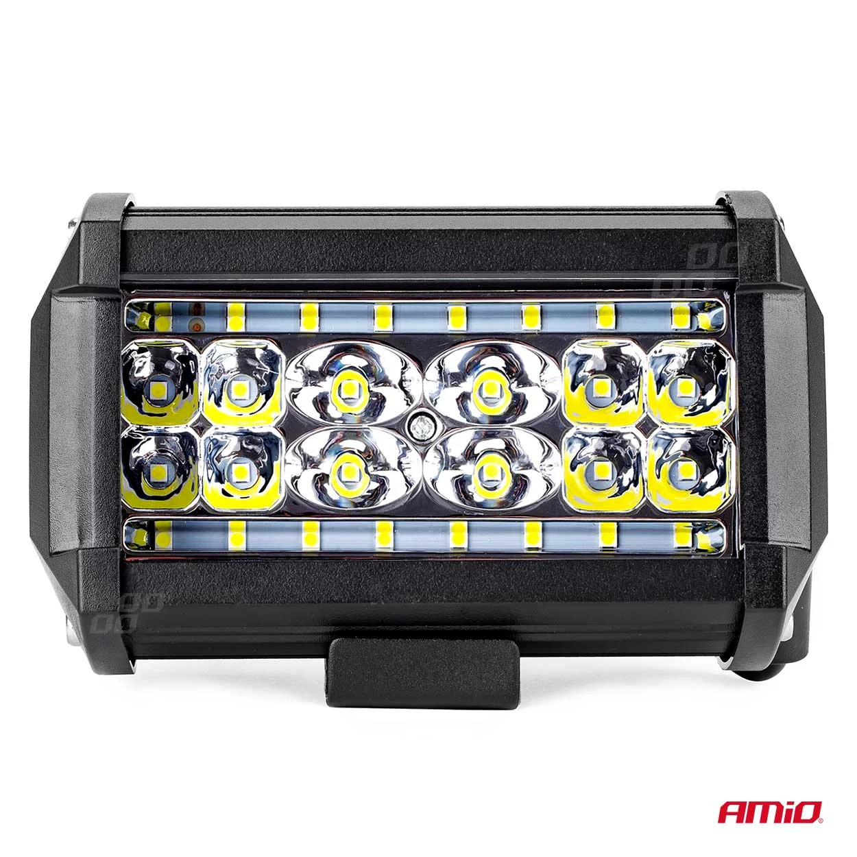 AMIO – Proiector LED pentru Off Road, ATV, SSV, culoare 6500K, 28 LED uri, tensiune 9 36V, dimensiune 136 x 80 mm