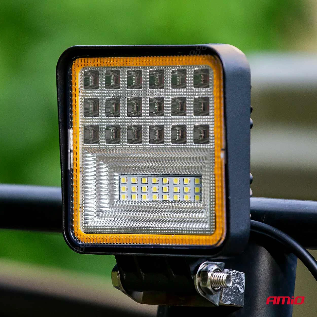 AMIO – Proiector LED pentru Off Road, ATV, SSV, cu functie de semnalizare, culoare 6500K, 3360 lm, tensiune 9 36V, dimensiuni 110 x…