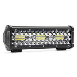 AMIO – Proiector LED pentru Off Road, ATV, SSV, culoare 6500K, 4800 lm, tensiune 9 36V, dimensiuni 240 x 74 mm