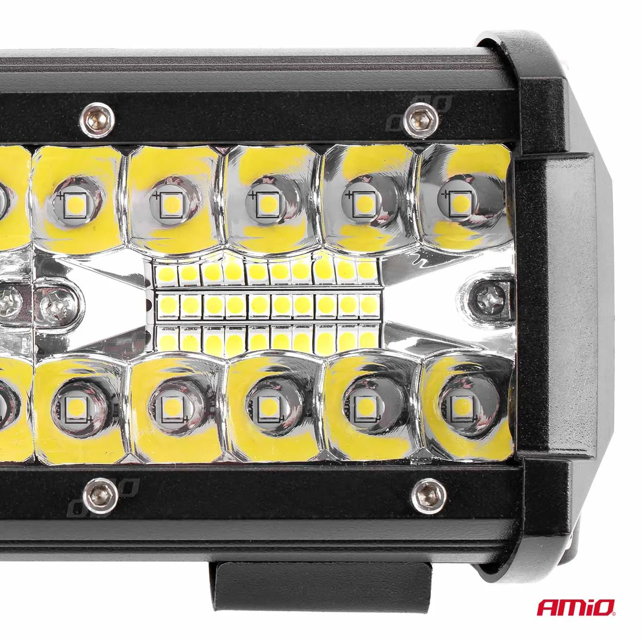 AMIO – Proiector LED pentru Off Road, ATV, SSV, culoare 6500K, 4800 lm, tensiune 9 36V, dimensiuni 240 x 74 mm