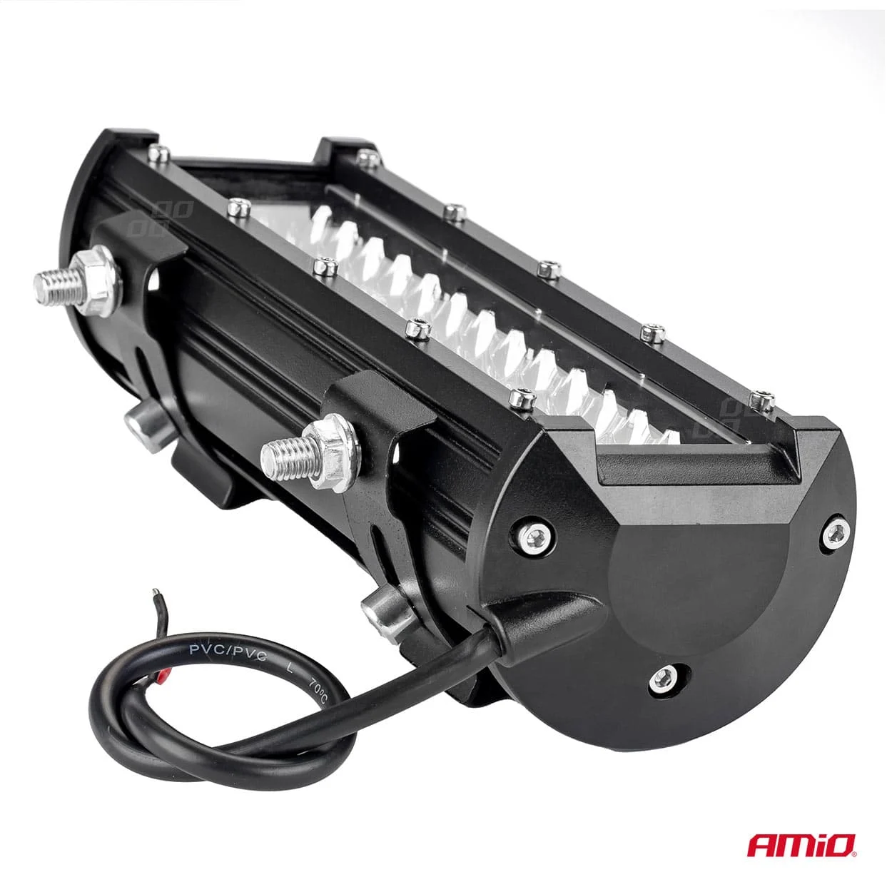 AMIO – Proiector LED pentru Off Road, ATV, SSV, culoare 6500K, 4800 lm, tensiune 9 36V, dimensiuni 240 x 74 mm