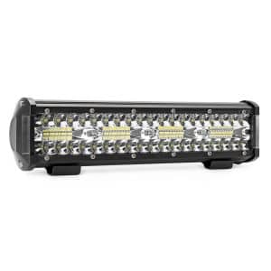 AMIO – Proiector LED pentru Off Road, ATV, SSV, culoare 6500K, 6400 lm, tensiune 9 36V, dimensiuni 300 x 74 mm