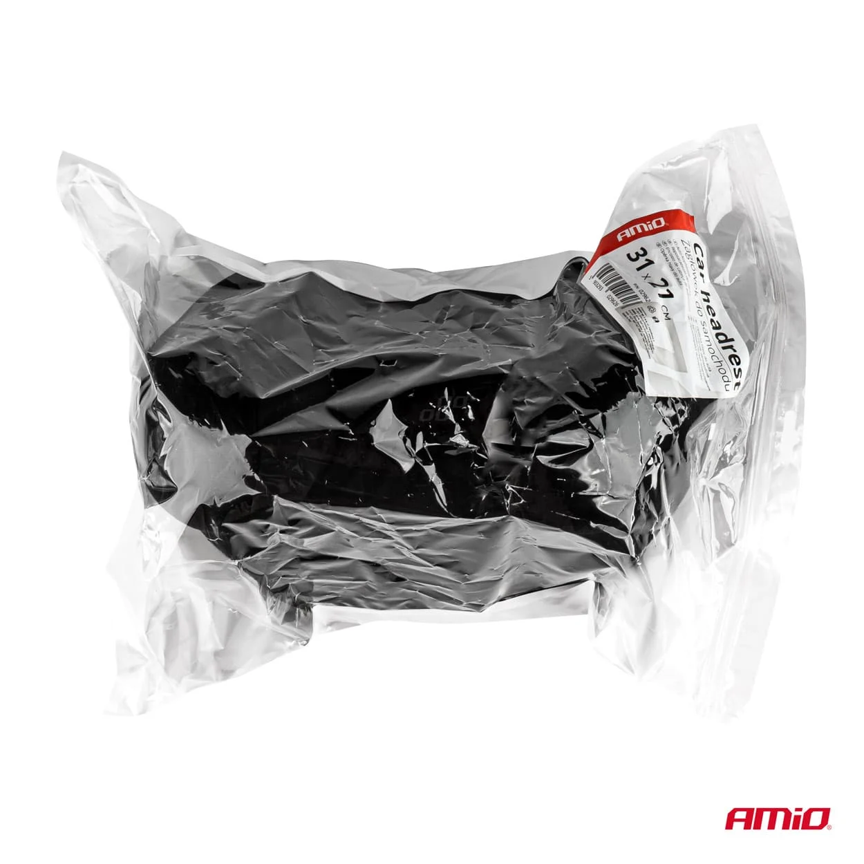 AMIO – Perna pentru tetiera scaun auto, Calitate Premium, culoare neagra, model CHS 06