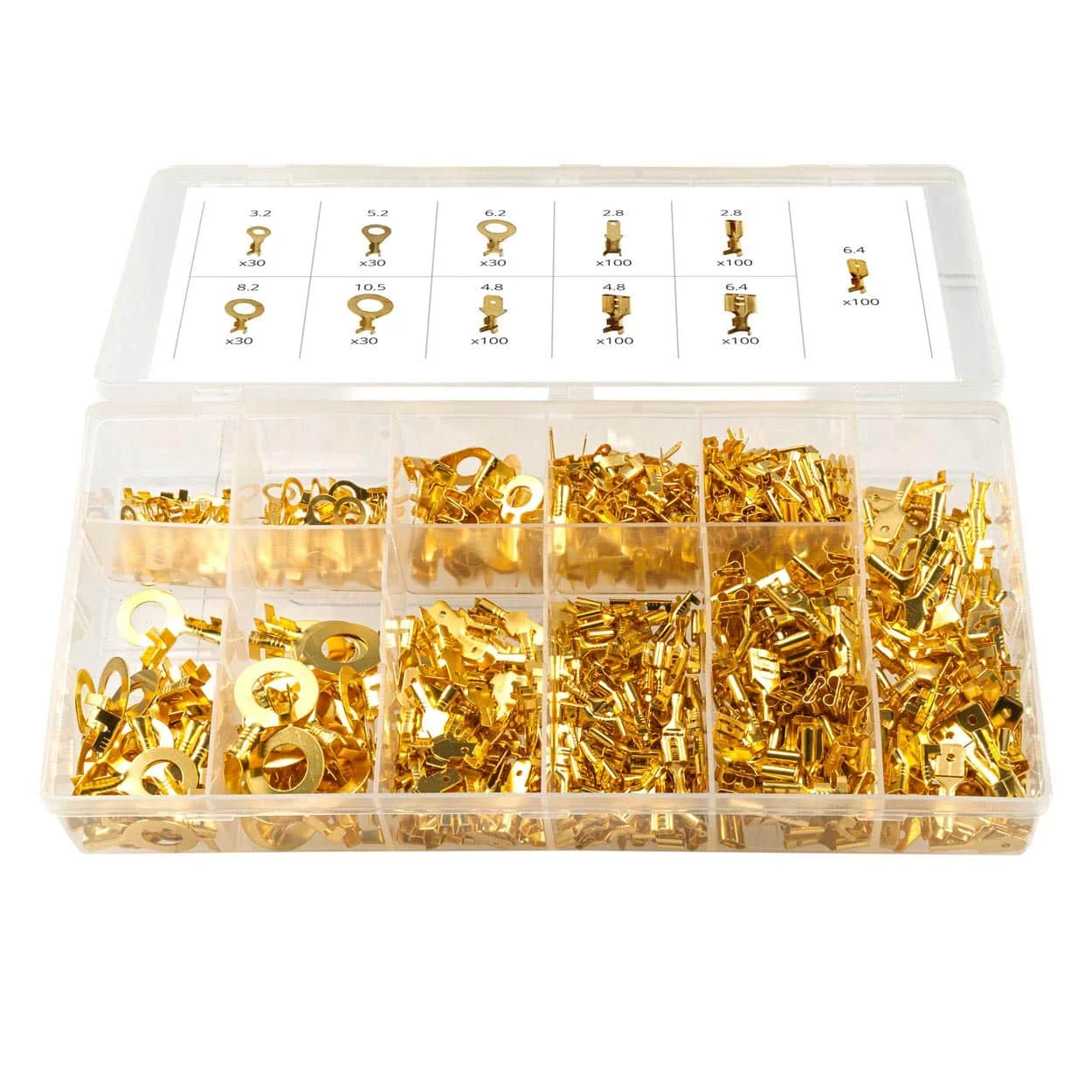 AMIO – Set 750 conectori terminali pentru circuite electrice